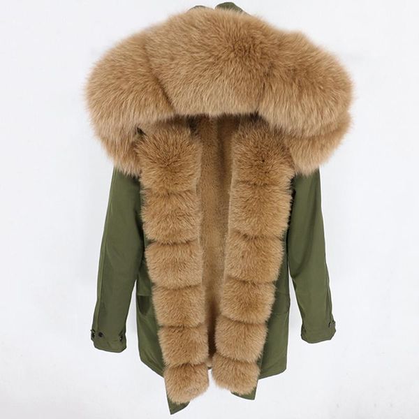 women's fur & faux 2021 winter jacket women 100% natural real collar hood coat thick warm liner outwear streetwear fashion korea, Black
women's fur & faux 2021 winter jacket women 100% natural real collar hood coat thick warm liner outwear streetwear fashion korea, Black