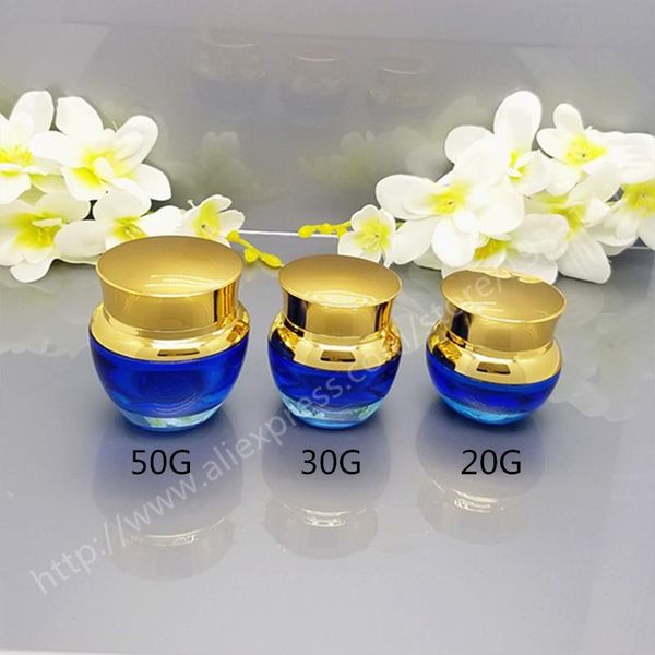 wholesale high-grade cosmetics jar with gold lid, empty creams bottle glass bottle,travel bottle, 20 g,30 g,50 g blue glass jar
wholesale high-grade cosmetics jar with gold lid, empty creams bottle glass bottle,travel bottle, 20 g,30 g,50 g blue glass jar