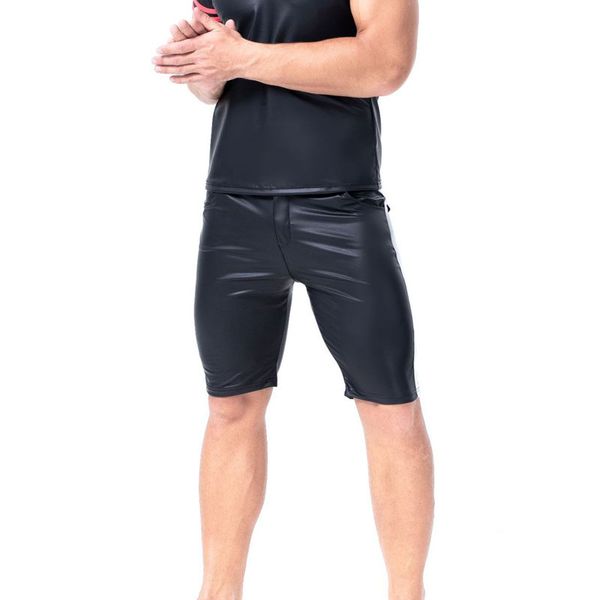 men plus size wild pu faux leather panties stripe short boxer wetlook clubwear jockstrap stage gay wear erotic lingerie, Black;white
men plus size wild pu faux leather panties stripe short boxer wetlook clubwear jockstrap stage gay wear erotic lingerie, Black;white