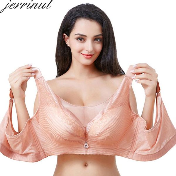 jerrinut plus size bras for women 110 115 120 push up bralette large size cde cup wireless brassiere bh lingerie bra, Red;black
jerrinut plus size bras for women 110 115 120 push up bralette large size cde cup wireless brassiere bh lingerie bra, Red;black