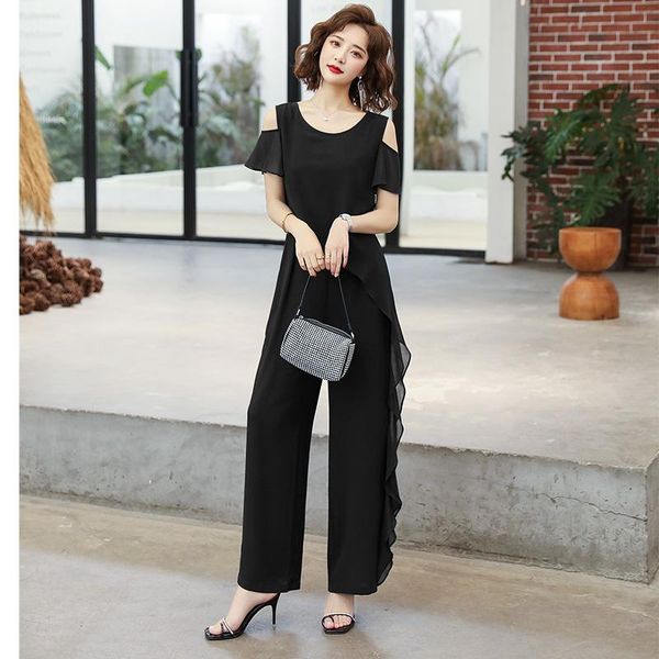 women's jumpsuits & rompers 2021 summer female plus size elegant loose jumpsuit trousers women casual long pants lace overalls in black, Black;white
women's jumpsuits & rompers 2021 summer female plus size elegant loose jumpsuit trousers women casual long pants lace overalls in black, Black;white