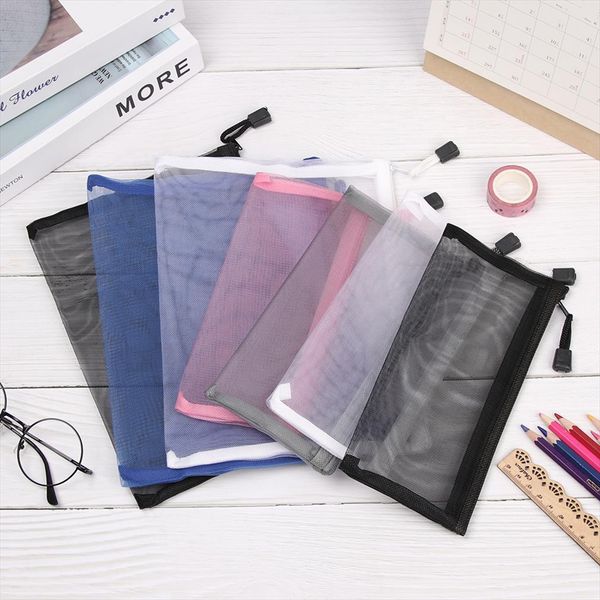 simple transparent mesh cosmetic bags storage clear zipper stationery nylon makeup pouch portable travel toiletries handbag
simple transparent mesh cosmetic bags storage clear zipper stationery nylon makeup pouch portable travel toiletries handbag