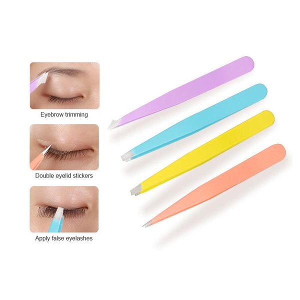eyebrow tools & stencils 4pcs/set tweezer double eyelid sticker tool for false eyelashes stainless steel eyebrow/hair removal makeup
eyebrow tools & stencils 4pcs/set tweezer double eyelid sticker tool for false eyelashes stainless steel eyebrow/hair removal makeup