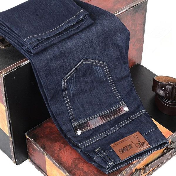 men's jeans 2021 spring men's classic blue black slim-fit business cotton elastic regular fit denim pants male for men
men's jeans 2021 spring men's classic blue black slim-fit business cotton elastic regular fit denim pants male for men
