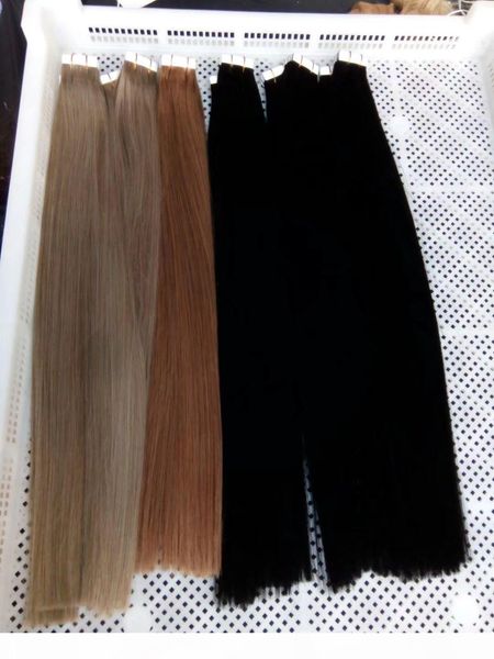 elibess hair tape in human hair 2.5g pcs 40 pcs lot double drawn full cuticle skin weft human hair extension, Black
elibess hair tape in human hair 2.5g pcs 40 pcs lot double drawn full cuticle skin weft human hair extension, Black