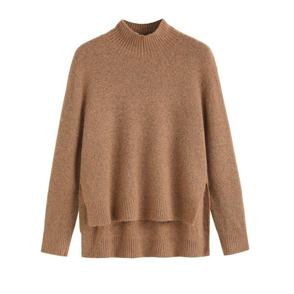 women's sweaters fannic 2021 autumn and winter women turtleneck loose solid color thickened long sleeve mohair knitted sweater, White;black
women's sweaters fannic 2021 autumn and winter women turtleneck loose solid color thickened long sleeve mohair knitted sweater, White;black