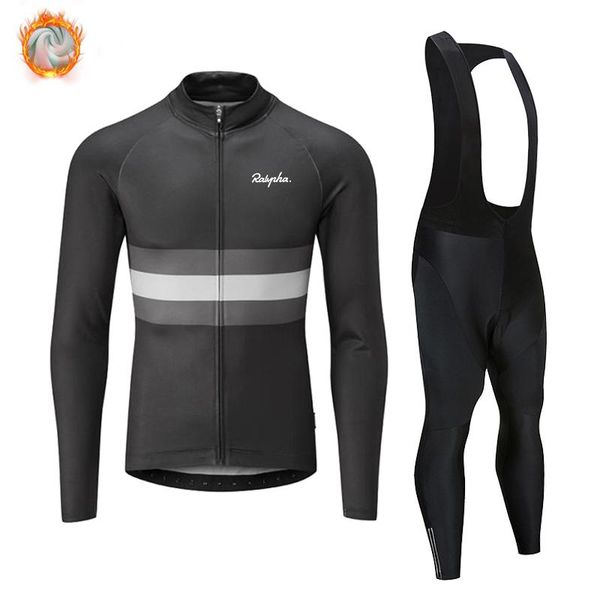 racing sets raphaful 2021 winter thermal fleece cycling jersey bike pants set mens pads ropa ciclismo hombre wear maillot culotte, Black;blue
racing sets raphaful 2021 winter thermal fleece cycling jersey bike pants set mens pads ropa ciclismo hombre wear maillot culotte, Black;blue