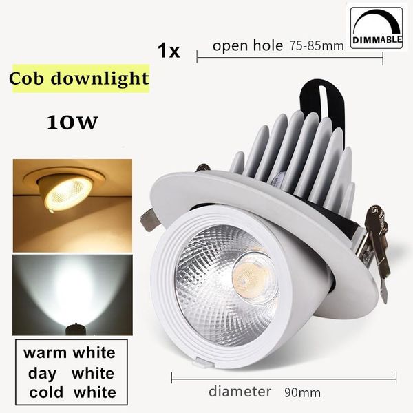 downlights 1pcs high power dimmable led downlight 10w 15w 20w adjustable 360 cob ceiling elephant trunk ac85-265v home lighting
downlights 1pcs high power dimmable led downlight 10w 15w 20w adjustable 360 cob ceiling elephant trunk ac85-265v home lighting