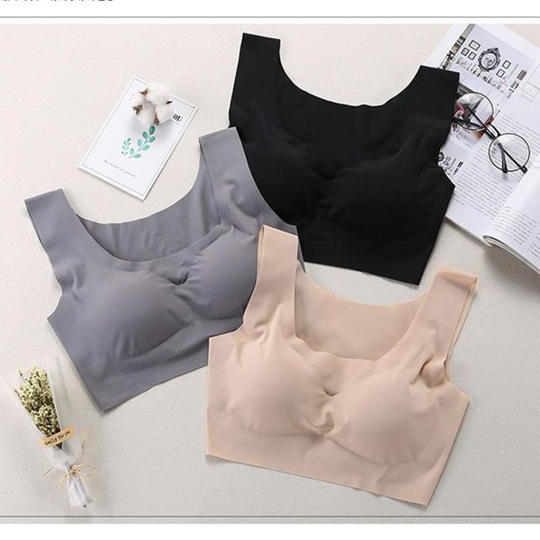 bras seamless underwear women wireless wrapped vest fitness female push up bra for intimate brassiere lingerie modis bralette, Red;black
bras seamless underwear women wireless wrapped vest fitness female push up bra for intimate brassiere lingerie modis bralette, Red;black