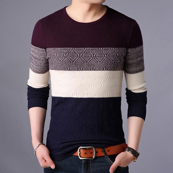 men's sweaters men o brand korean jumper fashion neck pullover knitted striped sweater autum trendy casual clothes, White;black
men's sweaters men o brand korean jumper fashion neck pullover knitted striped sweater autum trendy casual clothes, White;black