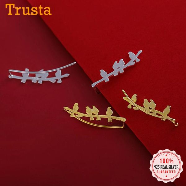 stud trustdavis real 925 sterling silver fashion sweet animal bird family earrings for women wedding party fine jewelry h065, Golden;silver
stud trustdavis real 925 sterling silver fashion sweet animal bird family earrings for women wedding party fine jewelry h065, Golden;silver