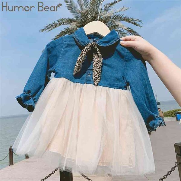 autumn baby girl dress denim jeans splicing lace leopard long sleeve tutu kids girls party princess es 210611, Red;yellow
autumn baby girl dress denim jeans splicing lace leopard long sleeve tutu kids girls party princess es 210611, Red;yellow