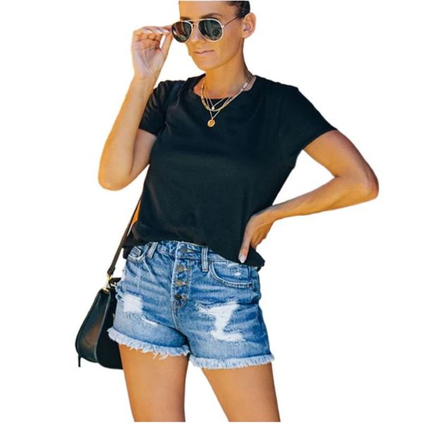 women's shorts women ripped denim straight leg pants mid waist street hipster blue washed light color pant causal lady slim, White;black
women's shorts women ripped denim straight leg pants mid waist street hipster blue washed light color pant causal lady slim, White;black