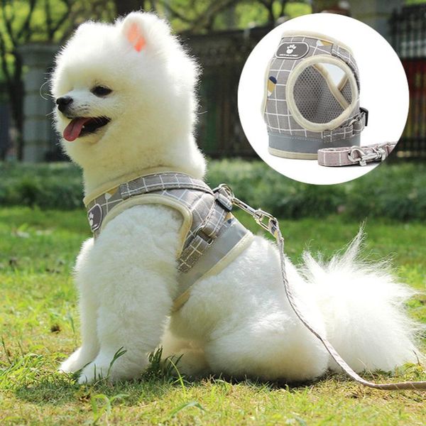 lattice traction rope pet vest-type burden-dog harness pet supplies reflective dog lea cat accessories
lattice traction rope pet vest-type burden-dog harness pet supplies reflective dog lea cat accessories