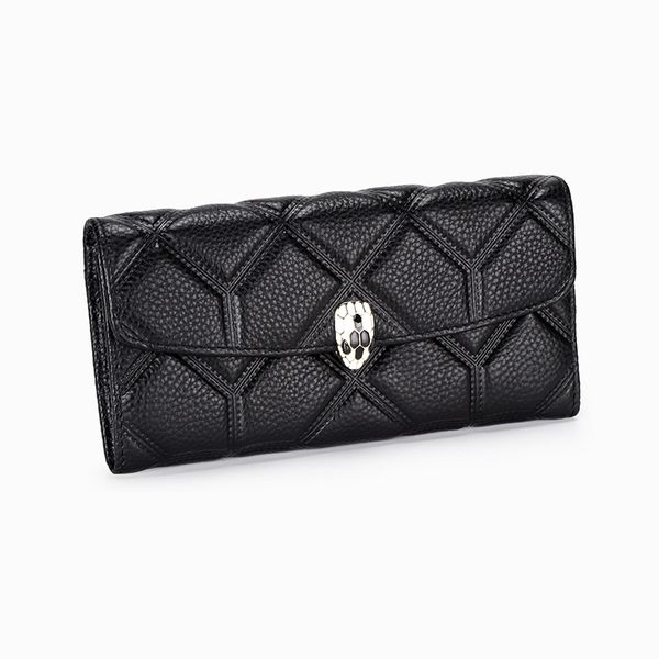 full long wallet women's 2021 new temperament leather small hand bag for mobile phone large snakehead wallet, Red;black
full long wallet women's 2021 new temperament leather small hand bag for mobile phone large snakehead wallet, Red;black