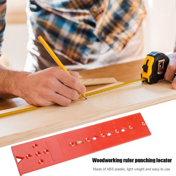 professional hand tool sets abs plastic drilling punch locator jig drill guide bubble level ruler hole for woodworking
professional hand tool sets abs plastic drilling punch locator jig drill guide bubble level ruler hole for woodworking