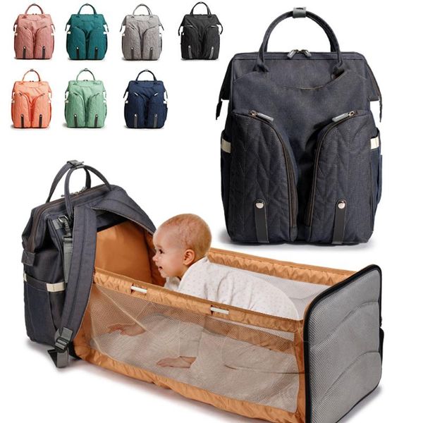 diaper bags creative crib design mummy bag waterproof fabric nappy foldable backpack changing pad hooks for maternity travel
diaper bags creative crib design mummy bag waterproof fabric nappy foldable backpack changing pad hooks for maternity travel