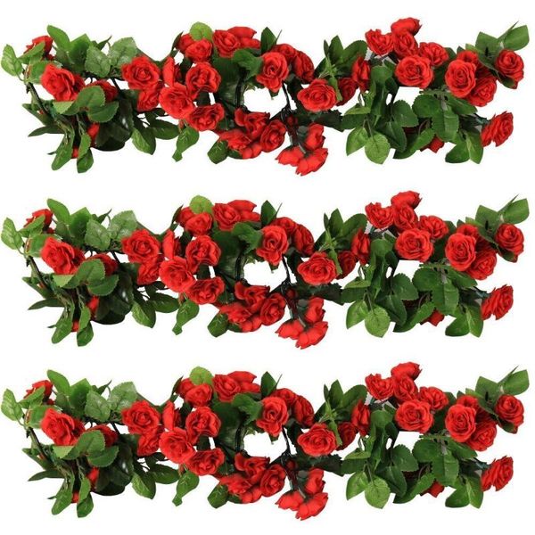 decorative flowers & wreaths artificial rose garlands silk fake green leaves vines for home decor el office wedding party garden craft art
decorative flowers & wreaths artificial rose garlands silk fake green leaves vines for home decor el office wedding party garden craft art
