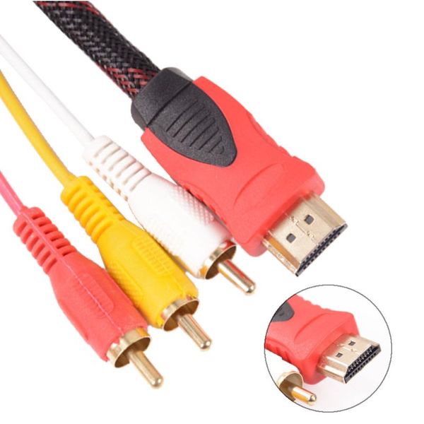 1.5m conversion converter -compatible to rca cable male to 3 rca av male av composite m/m connector adapter cable cord
1.5m conversion converter -compatible to rca cable male to 3 rca av male av composite m/m connector adapter cable cord