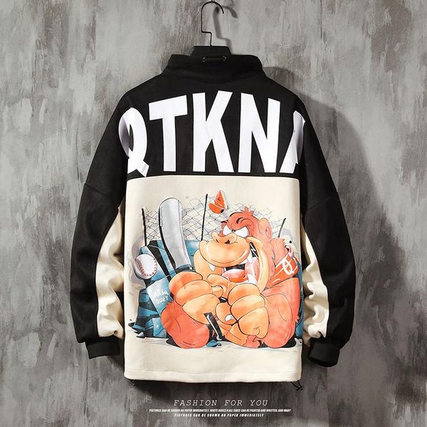 men's hoodies & sweatshirts erenejian hip hop with big pockets spring autumn patchwork pullover sweatshirt loose fit outerwear plus siz, Black
men's hoodies & sweatshirts erenejian hip hop with big pockets spring autumn patchwork pullover sweatshirt loose fit outerwear plus siz, Black