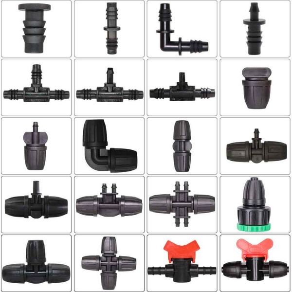watering equipments 8/11mm to 4/7mm hose 3/8'' 1/4''barb barbed lock tee straight elbow end plugs connector connect gard
watering equipments 8/11mm to 4/7mm hose 3/8'' 1/4''barb barbed lock tee straight elbow end plugs connector connect gard