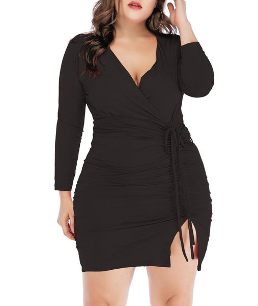 casual dresses 2021 spring fashing elegant plus size black party dress 5xl women v neck tight slim split vintage pleated bag hip, Black;gray
casual dresses 2021 spring fashing elegant plus size black party dress 5xl women v neck tight slim split vintage pleated bag hip, Black;gray
