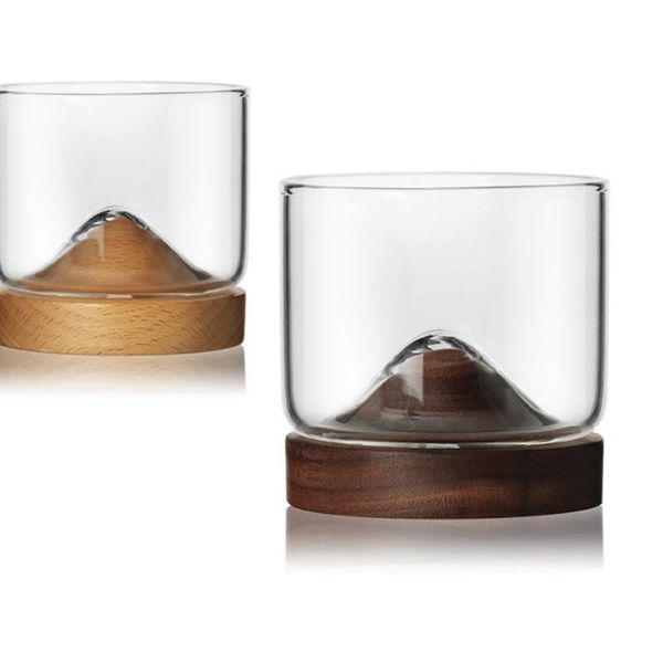 small mountain lrish whiskey glasses sets old fashioned glasses with wooden base unique gift for whiskey bourbon lovers
small mountain lrish whiskey glasses sets old fashioned glasses with wooden base unique gift for whiskey bourbon lovers