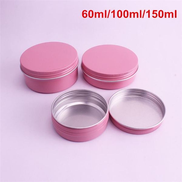 storage bottles & jars 1lots 60ml/100ml/150ml pink empty aluminum refillable cosmetic pot bottle cream sample food packaging contai
storage bottles & jars 1lots 60ml/100ml/150ml pink empty aluminum refillable cosmetic pot bottle cream sample food packaging contai