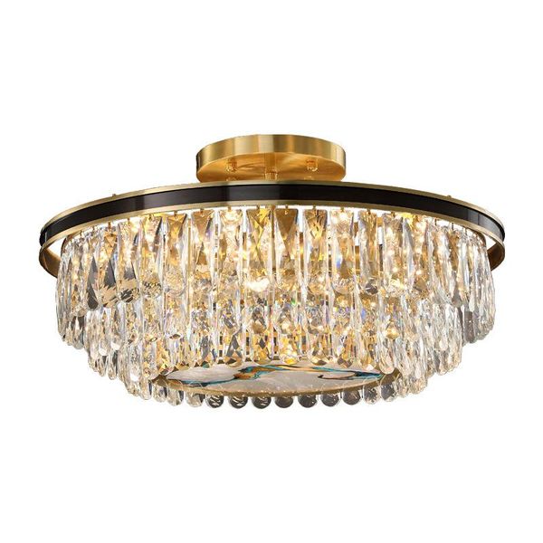 pendant lamps enamel copper light luxury crystal chandelier simple modern living room bedroom dining lamp
pendant lamps enamel copper light luxury crystal chandelier simple modern living room bedroom dining lamp