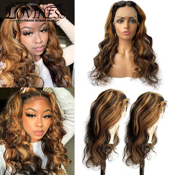 lace wigs highlight body wave wig ombre brown curly 13x6x1 front human hair 150% brazilian pre plucked with baby, Black;brown
lace wigs highlight body wave wig ombre brown curly 13x6x1 front human hair 150% brazilian pre plucked with baby, Black;brown