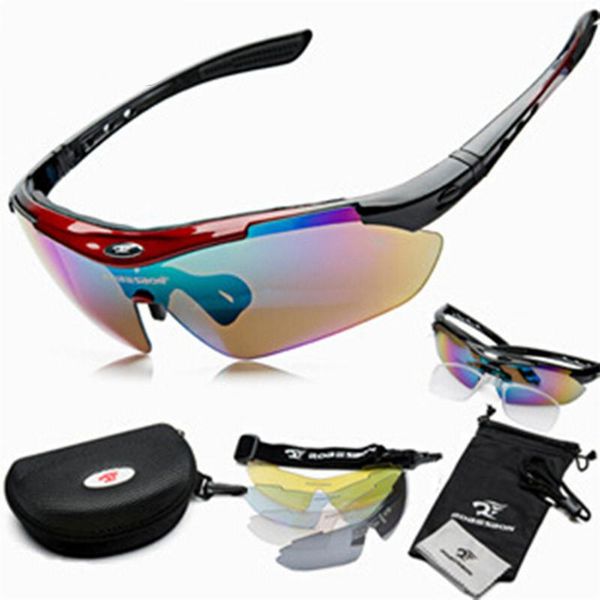 outdoor eyewear 5 lens cycling glasses night vision change fishing hiking mountain bike bicycle riding sports goggle set
outdoor eyewear 5 lens cycling glasses night vision change fishing hiking mountain bike bicycle riding sports goggle set