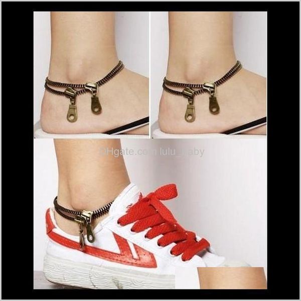 anklets women ankle chain vintage punk metal unique zipper design anklet bracelet ladies aessories womens jewelry drop delivery 2021 4cfzx, Red;blue
anklets women ankle chain vintage punk metal unique zipper design anklet bracelet ladies aessories womens jewelry drop delivery 2021 4cfzx, Red;blue
