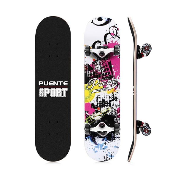 puente 602 abec-9 skateboard four-wheel double snubby maple penny skate long board longboard skateboard deck entertainment
puente 602 abec-9 skateboard four-wheel double snubby maple penny skate long board longboard skateboard deck entertainment