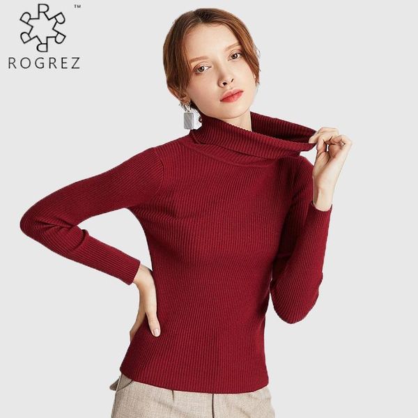 women's sweaters rogrez 14 colors black red yellow winter sweater casual pullovers women turtleneck knitted cotton, White;black
women's sweaters rogrez 14 colors black red yellow winter sweater casual pullovers women turtleneck knitted cotton, White;black