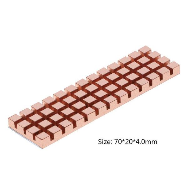 fans & coolings pure copper heatsink cooler heat sink thermal conductive adhesive for m.2 2280 pci-e nvme ssd 70x20mm thickness wxta
fans & coolings pure copper heatsink cooler heat sink thermal conductive adhesive for m.2 2280 pci-e nvme ssd 70x20mm thickness wxta