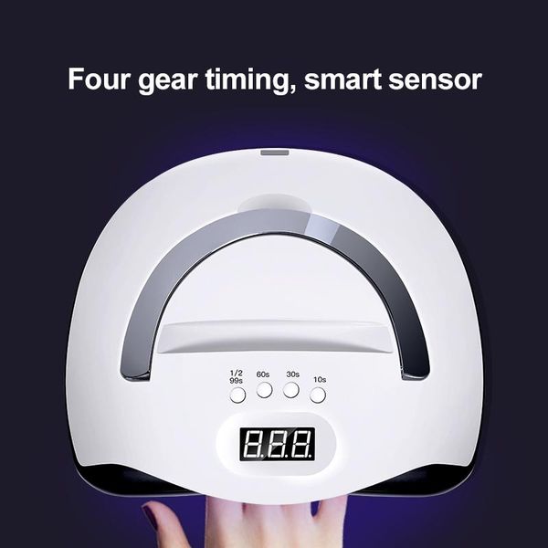 nail dryers 5/192w 3/40 led nails lamp 4 timing modes dual light source infrared auto-sensing for drying uv gel polish manicure
nail dryers 5/192w 3/40 led nails lamp 4 timing modes dual light source infrared auto-sensing for drying uv gel polish manicure