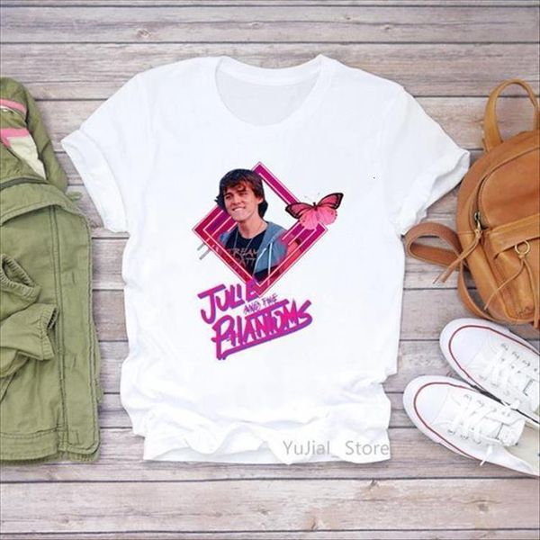 vogue julie and the phantoms women t shirts graphic print clothes funny femme harajuku kawaii clothing, White
vogue julie and the phantoms women t shirts graphic print clothes funny femme harajuku kawaii clothing, White