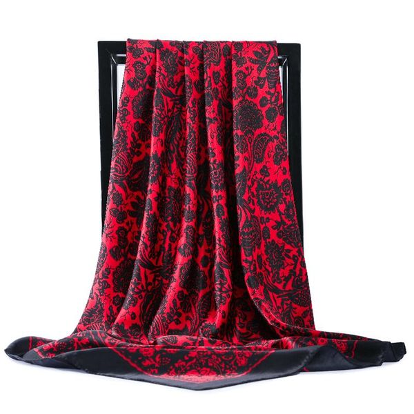 2021 fashion paisley print kerchief silk satin hijab scarf for women square shawls wraps 90*90cm bandana head neck scarfs ladies, Blue;gray
2021 fashion paisley print kerchief silk satin hijab scarf for women square shawls wraps 90*90cm bandana head neck scarfs ladies, Blue;gray