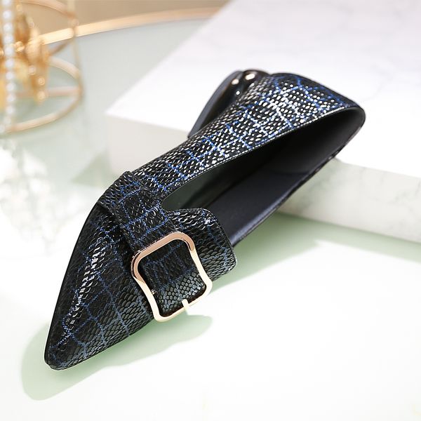 plus size 34-42 womens genuine leather slip-on flats metal buckle fashion female slipons leisure comfortable espadrilles shoesdress shoes, Black
plus size 34-42 womens genuine leather slip-on flats metal buckle fashion female slipons leisure comfortable espadrilles shoesdress shoes, Black