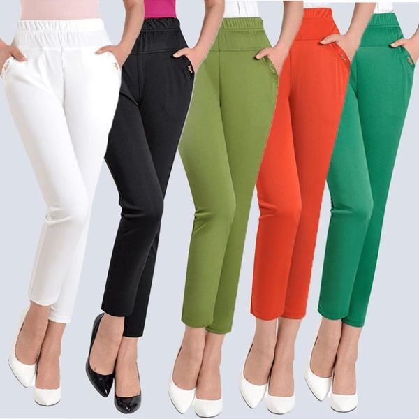 women's pants & capris summer multicolor women high waist casual stretch skinny straight plus size 5 xl female ankle-length trousers, Black;white
women's pants & capris summer multicolor women high waist casual stretch skinny straight plus size 5 xl female ankle-length trousers, Black;white