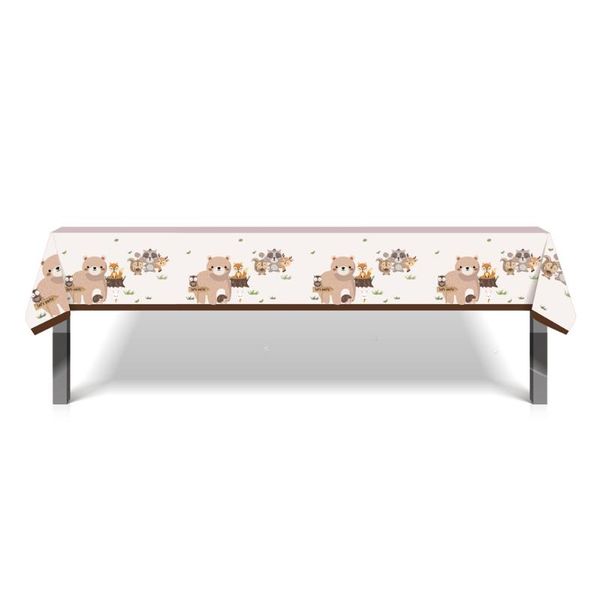 party decoration 130*220cm woodland animals tablecloth decorations cartoon bear disposable tablecover happy birthday favors
party decoration 130*220cm woodland animals tablecloth decorations cartoon bear disposable tablecover happy birthday favors