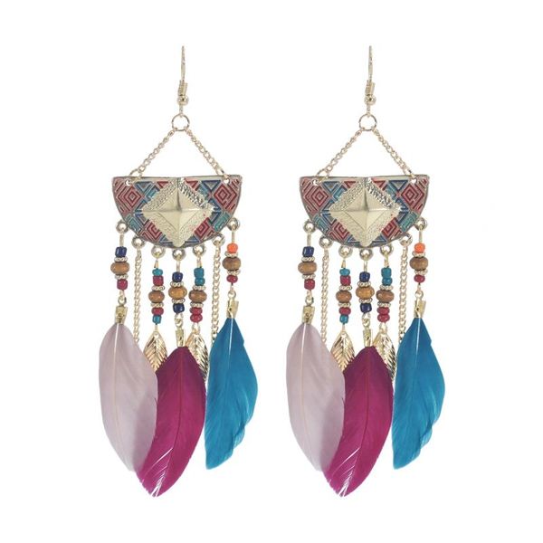 dangle & chandelier ethnic bohemian feather drop earrings for women tribal wooden beads statement earring festival party jewelry gift, Silver
dangle & chandelier ethnic bohemian feather drop earrings for women tribal wooden beads statement earring festival party jewelry gift, Silver