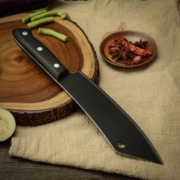 qing 8 inch chef knife high carbon stee sicing knife kitchen cutting sicing meat ceaver cooking knives with fu tang hande
qing 8 inch chef knife high carbon stee sicing knife kitchen cutting sicing meat ceaver cooking knives with fu tang hande