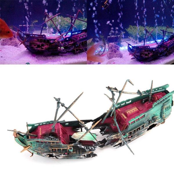 decorations 2021 large aquarium decoration boat plactic ship air split shipwreck fish tank decorate
decorations 2021 large aquarium decoration boat plactic ship air split shipwreck fish tank decorate