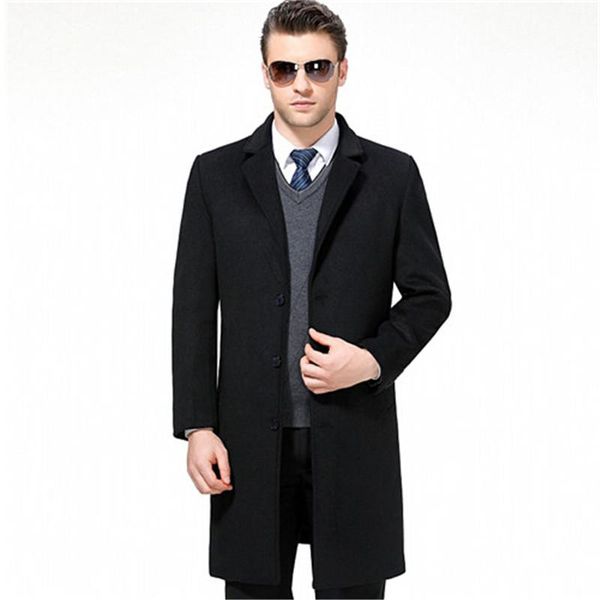 men's wool & blends 2021 long jackets coats single breasted casual mens blend full winter for male overcoat 3xl, Black
men's wool & blends 2021 long jackets coats single breasted casual mens blend full winter for male overcoat 3xl, Black