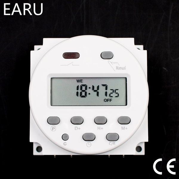 smart home control cn101a timer switch ac/dc 12v 24v 110v 120v 220v 230v 240v digital lcd power week mini programmable time relay 8a to 16a
smart home control cn101a timer switch ac/dc 12v 24v 110v 120v 220v 230v 240v digital lcd power week mini programmable time relay 8a to 16a