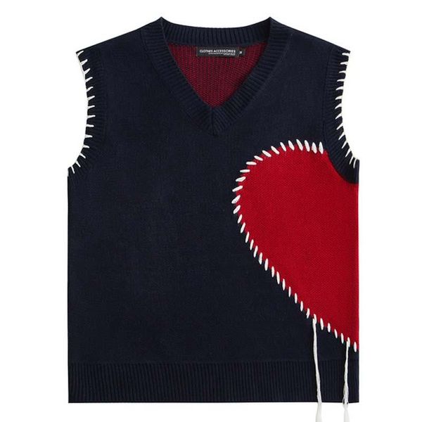 men's vests mens sleeveless fitness heart knit vest y2k sweaters streetwear winter hiphop oversize couple patchwork pullovers sweater, Black;white
men's vests mens sleeveless fitness heart knit vest y2k sweaters streetwear winter hiphop oversize couple patchwork pullovers sweater, Black;white