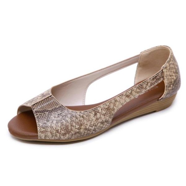 dress shoes spring and autumn women's open toe casual soft sole ladies boat mother leopard print women pu low heel, Black
dress shoes spring and autumn women's open toe casual soft sole ladies boat mother leopard print women pu low heel, Black