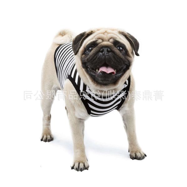 19 summer striped vest breathable pet clothing dog supplies 
19 summer striped vest breathable pet clothing dog supplies