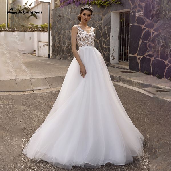 new simple tulle boho wedding es 2021 robe mariee v neck sweep train a-line lace bridal gowns vestido de novia 2n9q, White
new simple tulle boho wedding es 2021 robe mariee v neck sweep train a-line lace bridal gowns vestido de novia 2n9q, White